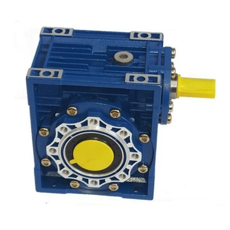 Worm Reduction Gearbox Worm Shaft Farm Industrial Gearbox NRV Durable Bronze Wheel Steel Worm Reduction Gearbox Worm Shaft Farm Industrial Gearbox NRV Durable Bronze Wheel Steel