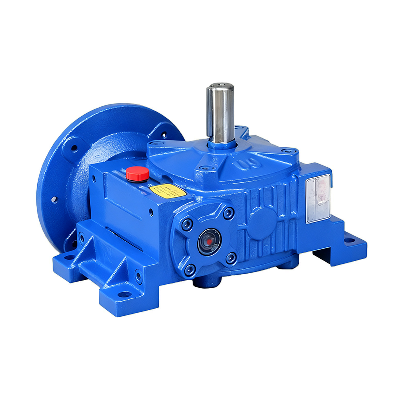 Worm Gearbox Transmission Reducer With Foot Mounted Flange Output WPDO