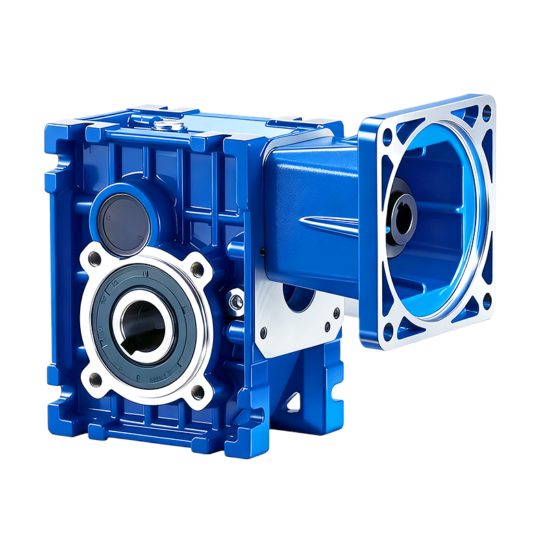 Hypoid Gearbox High Speed NKM Series Gearbox Reducer Hypoid Reducer Gearbox Unit High Torque Aluminum Alloy Helical Gear Reducer